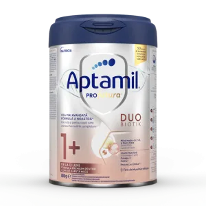 Formula premium pentru copii de 1-2 ani PRO Futura DUO-BIOTIK 1+, 800g, Aptamil