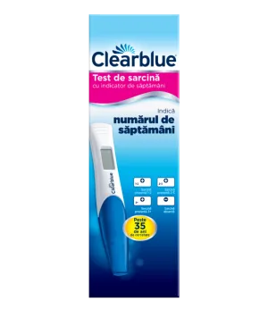 Test de sarcina digital cu indicator de saptamani, 1 bucata, Clearblue