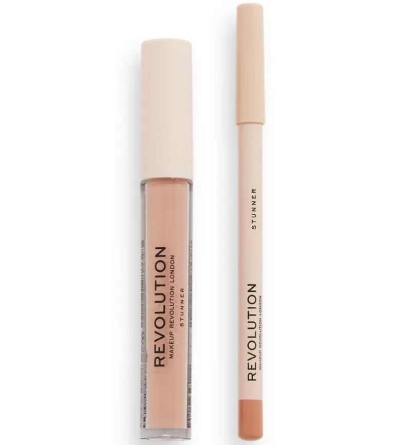Kit pentru conturarea buzelor Stunner, 1 bucata, Makeup Revolution — preț și oferte