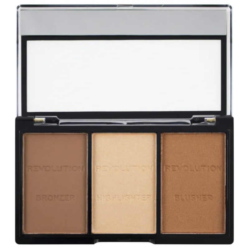 Paleta de contur Ultra Sculpt & Contour Kit Ultra Light Medium C04, 11g, Makeup Revolution — preț și oferte