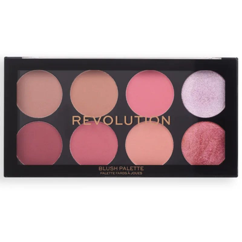Paleta de farduri de obraz Ultra Blush Palette Sugar and Spice, 12.8g, Makeup Revolution — preț și oferte