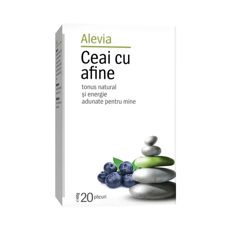 Ceai Afine, 20 plicuri, Alevia — preț și oferte