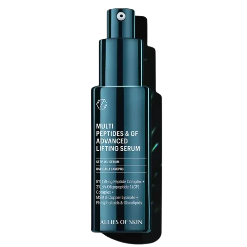 Ser de fata pentru uz zilnic Multi Peptides & GF Advanced Lifting Serum, 30ml, Allies of Skin — preț și oferte