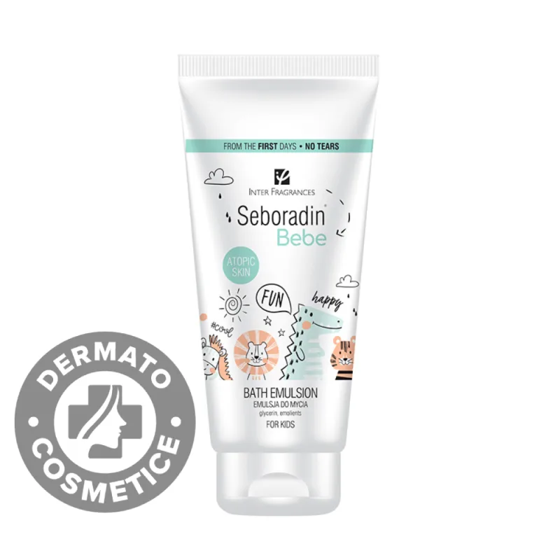 Emulsie pentru baie Bebe, 200ml, Seboradin — preț și oferte