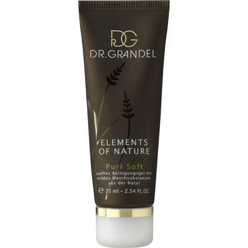 Gel pentru curatarea fetei Puri Soft Elements of Nature, 75ml, Dr.Grandel — preț și oferte