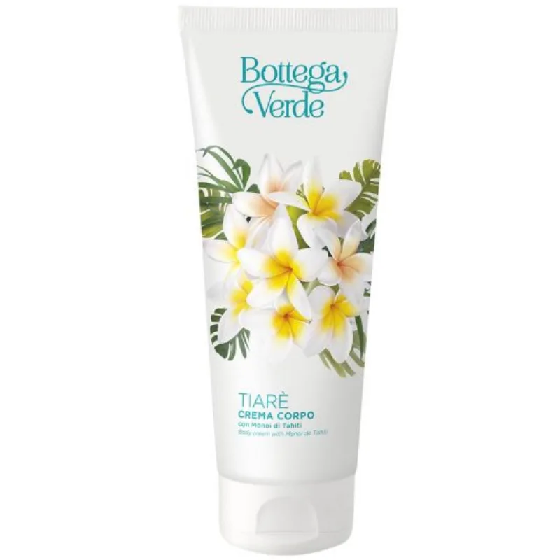 Crema de corp hidratanta cu ulei de monoi Tiare, 200ml, Bottega Verde — preț și oferte