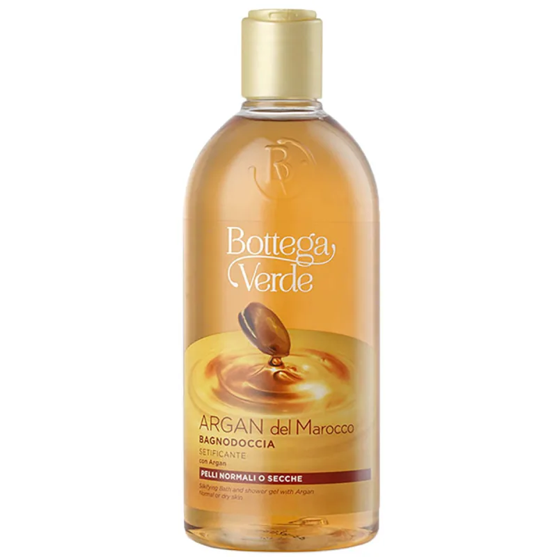 Gel de dus cu ulei de argan Argan del Marocco, 400ml, Bottega Verde — preț și oferte