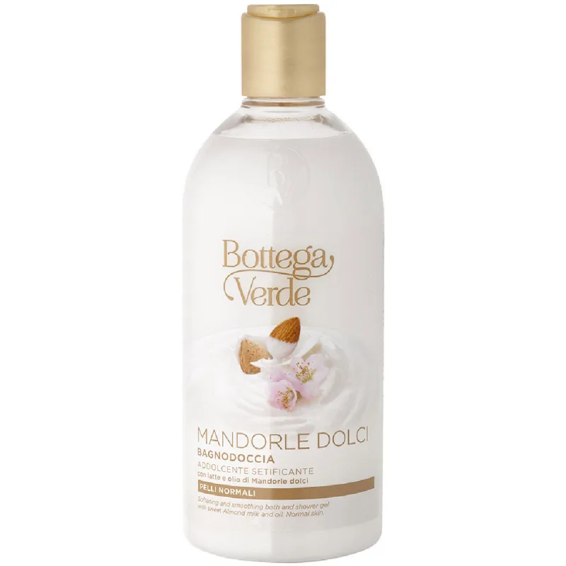 Gel de dus cu lapte de migdale dulci, 400ml, Bottega Verde — preț și oferte