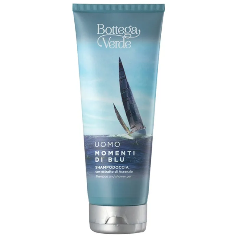 Gel de dus si sampon cu extract de absint Momenti di Blu, 200ml, Bottega Verde — preț și oferte