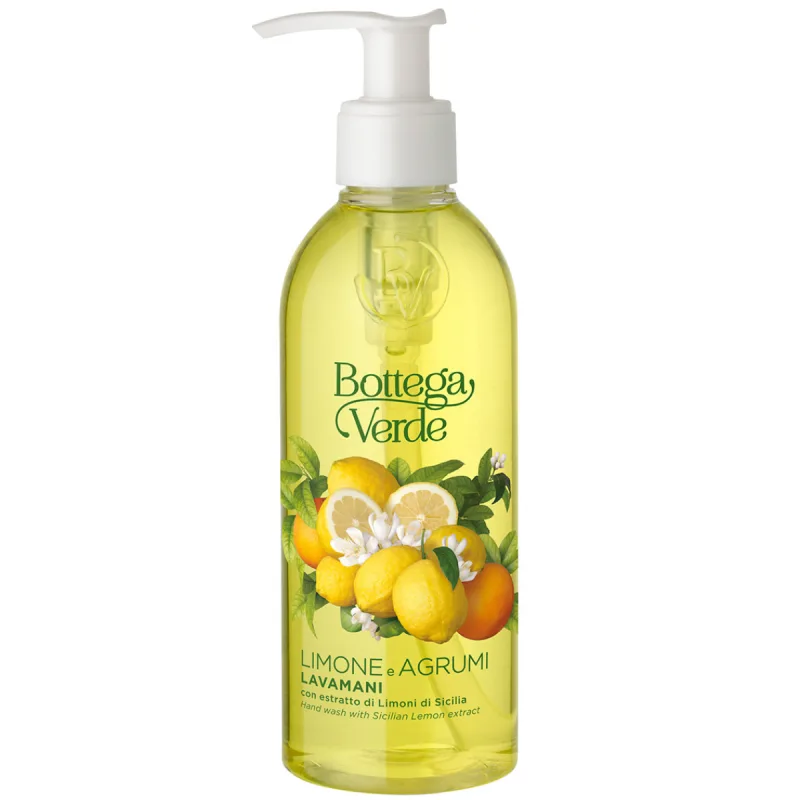 Sapun lichid cu aroma de lamai Limone e Agrumi, 250ml, Bottega Verde — preț și oferte