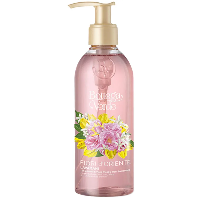 Sapun lichid cu extract de trandafir si Ylang Ylang Fiori D'Oriente, 250ml, Bottega Verde — preț și oferte