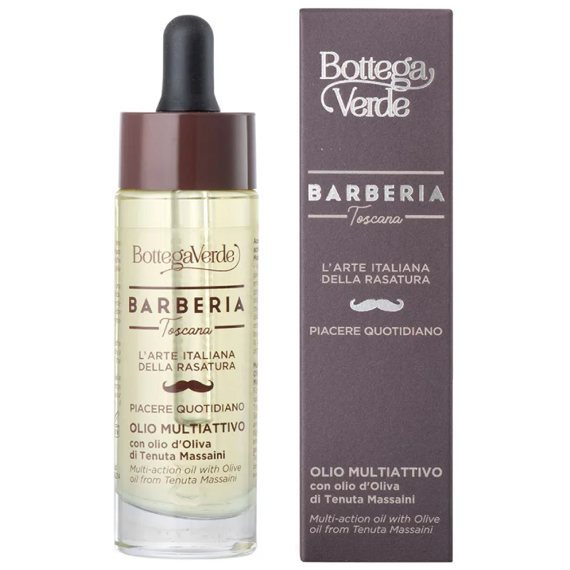 Ulei multifunctional pentru ten si barba Barberia Toscana, 30ml, Bottega Verde — preț și oferte