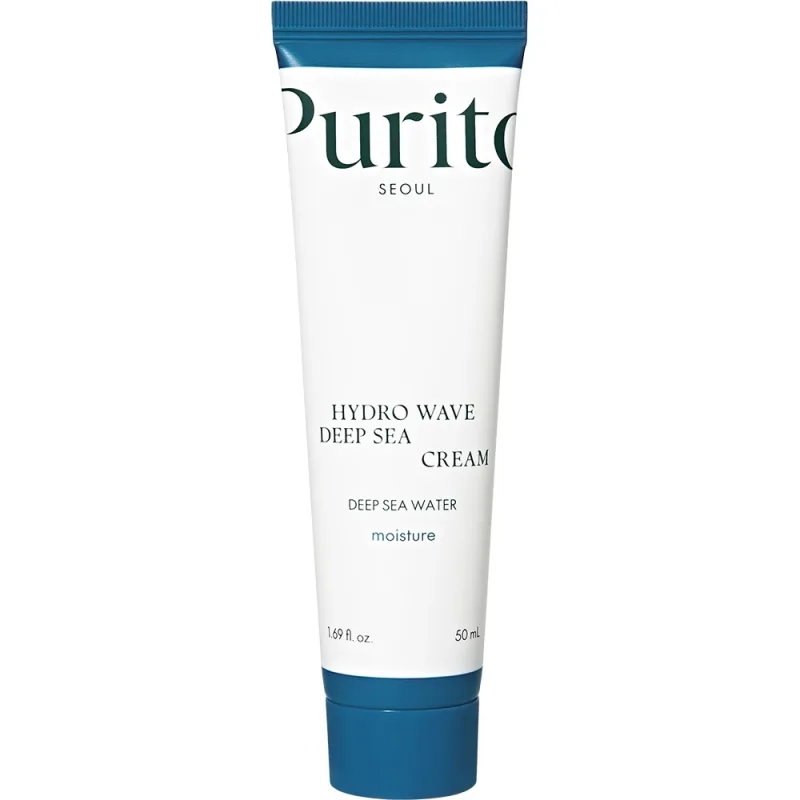 Crema de fata pentru ten gras si deshidratat Hydro Wave Deep Sea Water, 50ml, Purito — preț și oferte