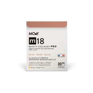 Colagen marin Beauty M18 cu aroma de mango si portocale, 240g, Molecules of Youth