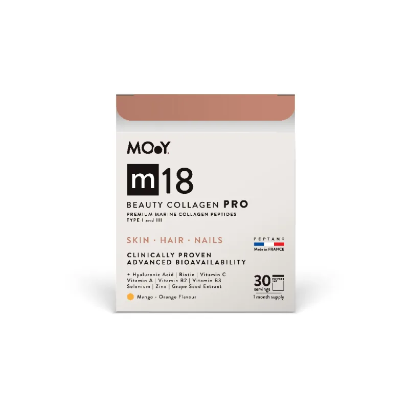 Colagen marin Beauty M18 cu aroma de mango si portocale, 240g, Molecules of Youth — preț și oferte