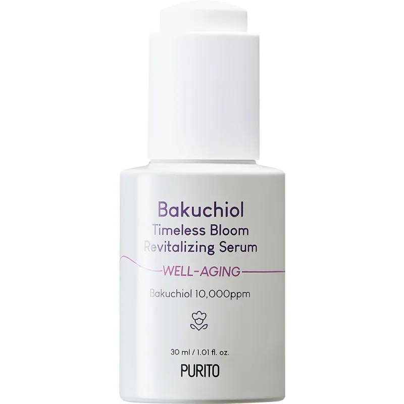 Serum anti-ageing Timeless Bloom Bakuchiol, 30ml, Purito — preț și oferte