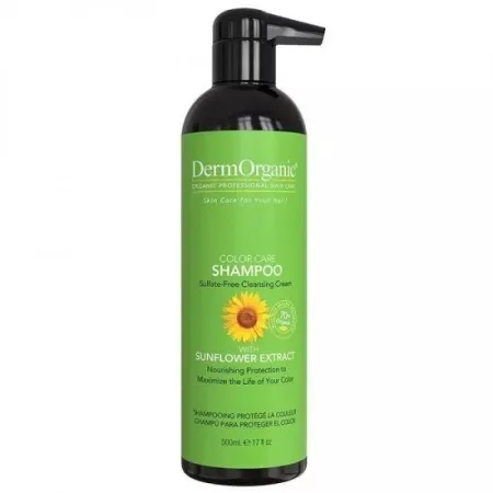 Sampon profesional pentru protectia culorii, 500ml, DermOrganic — preț și oferte