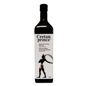 Ulei de masline extravirgin in sticla Printul Cretan, 1l, Creta Oil