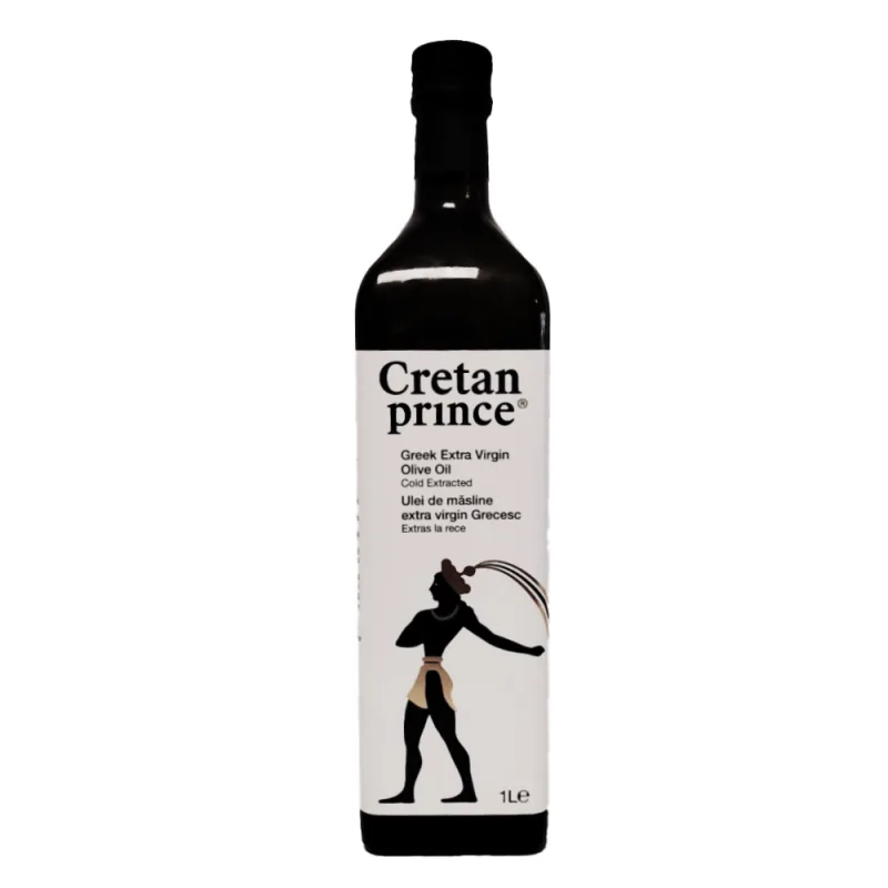 Ulei de masline extravirgin in sticla Printul Cretan, 1l, Creta Oil — preț și oferte