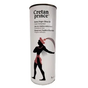 Ulei de masline extravirgin in cutie de metal Printul Cretan, 1l, Creta Oil