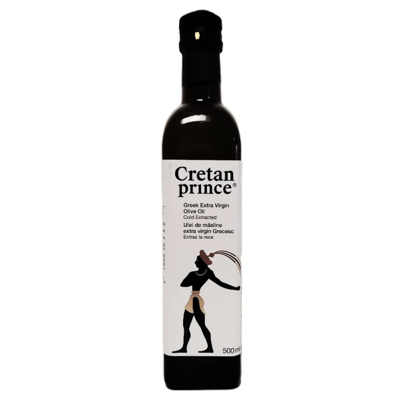 Ulei de masline extravirgin in sticla Printul Cretan, 500ml, Creta Oil — preț și oferte