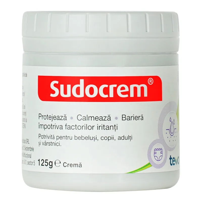 Crema antiseptica, 125g, Sudocrem — preț și oferte