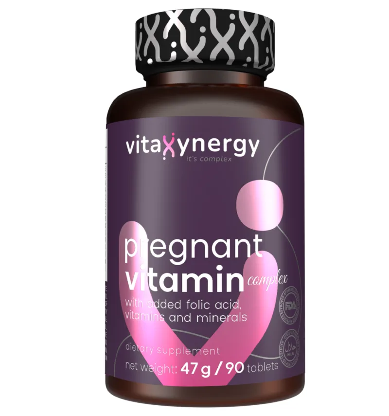 Complex de vitamine pentru femei insarcinate, 90 tablete, Vitaxynergy — preț și oferte
