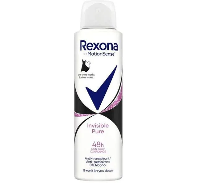 Deodorant spray Invisible Pure, 150ml, Rexona — preț și oferte