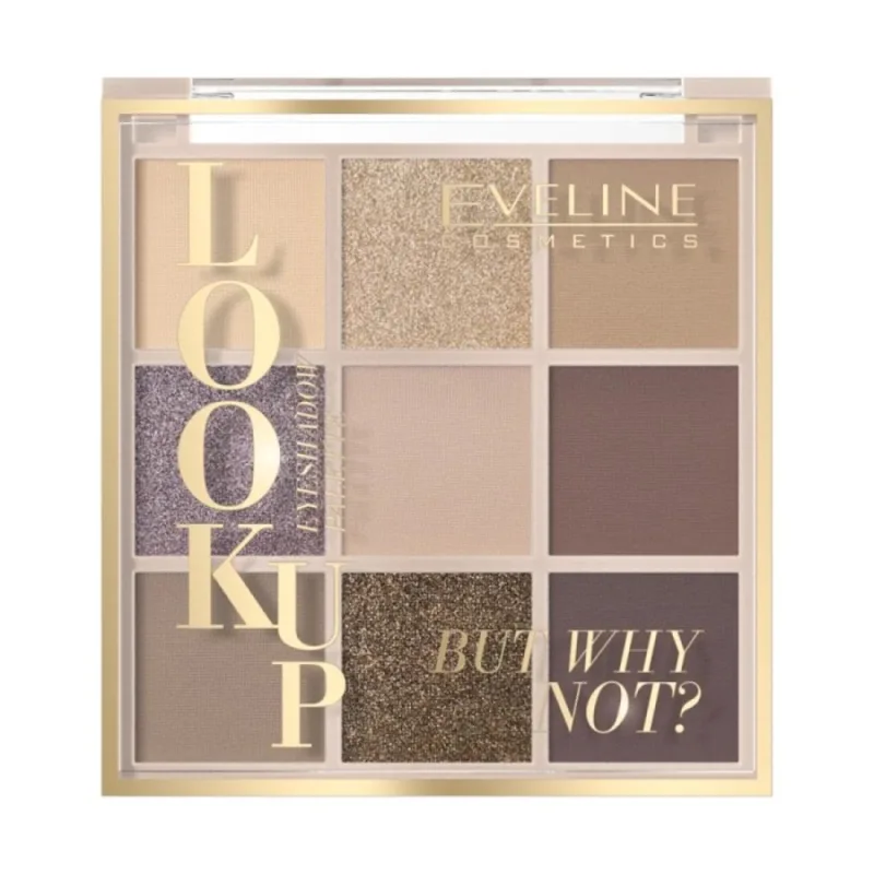 Paleta de farduri cu 9 culori Look Up But Why Not, 10.8g, Eveline Cosmetics — preț și oferte