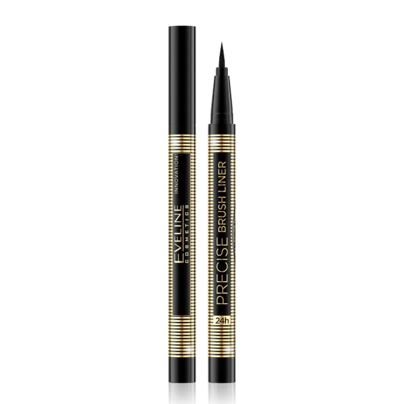 Tus de ochi Precise Brush Liner Black, 6ml, Eveline Cosmetics — preț și oferte