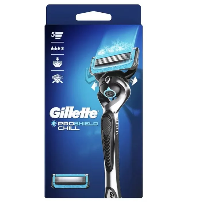 Set aparat de ras Fusion Proshield Flexball cu o rezerva, Gillette — preț și oferte