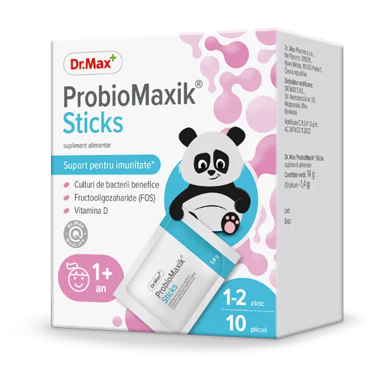 Dr. Max ProbioMaxik Sticks, 10 plicuri — preț și oferte