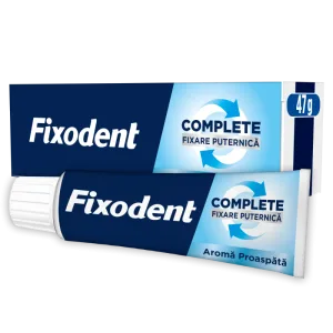 Crema adeziva pentru proteza dentara Original Complete, 47g, Fixodent