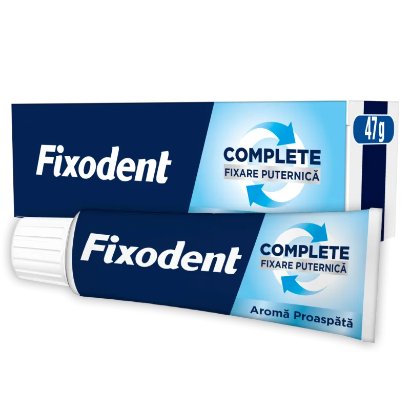 Crema adeziva pentru proteza dentara Original Complete, 47g, Fixodent — preț și oferte