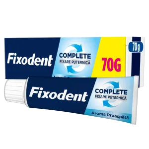 Crema adeziva pentru proteza dentara Original Complete, 70g, Fixodent