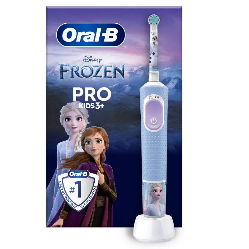 Periuta de dinti electrica Pro Kids Frozen 3 ani+, 1 bucata, Oral-B — preț și oferte