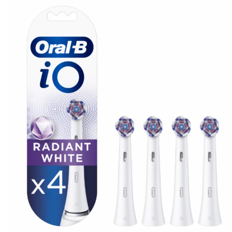 Rezerve Periuta de dinti electrica Io Radiant White Alb, 4 bucati, Oral-B — preț și oferte