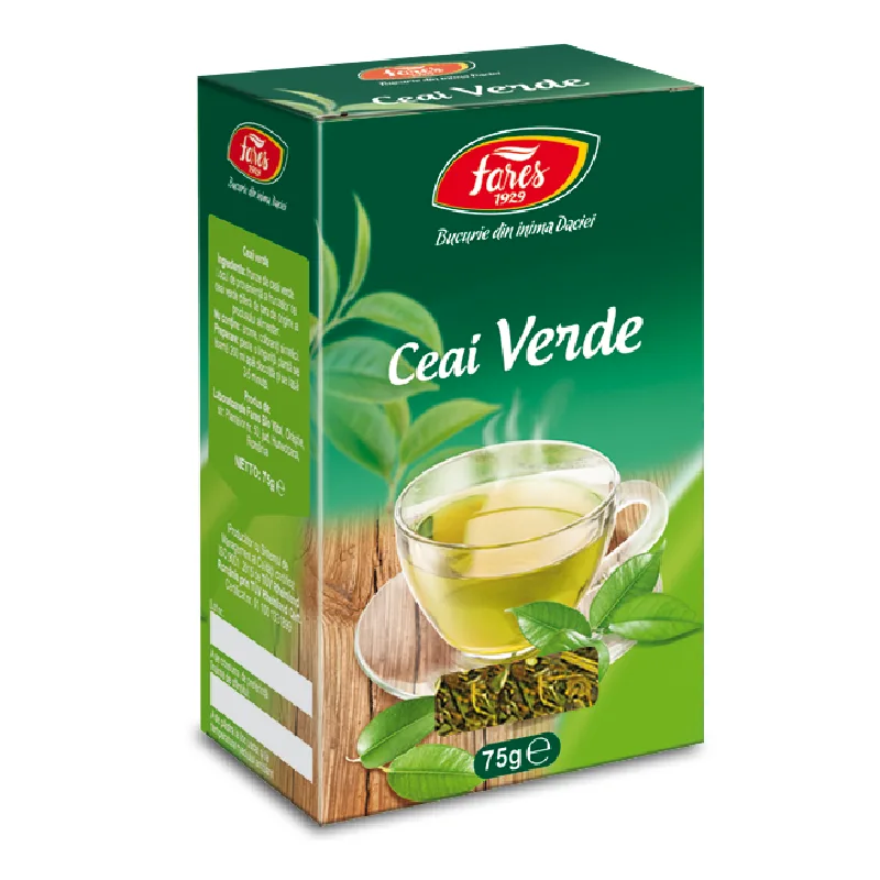Ceai verde, 75 g FARES — preț și oferte
