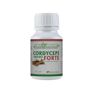Cordyceps Extract Forte 100% natural, 120 capsule, Health Nutrition