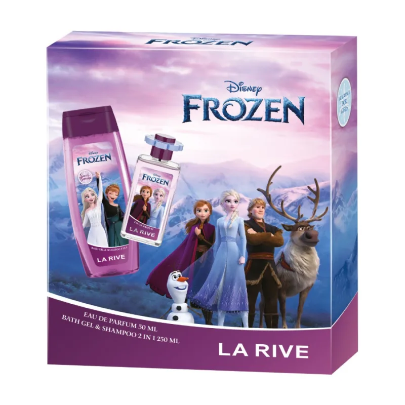 Pachet Frozen Apa de parfum 50ml+ Gel de dus 2in1 250ml, La Rive — preț și oferte