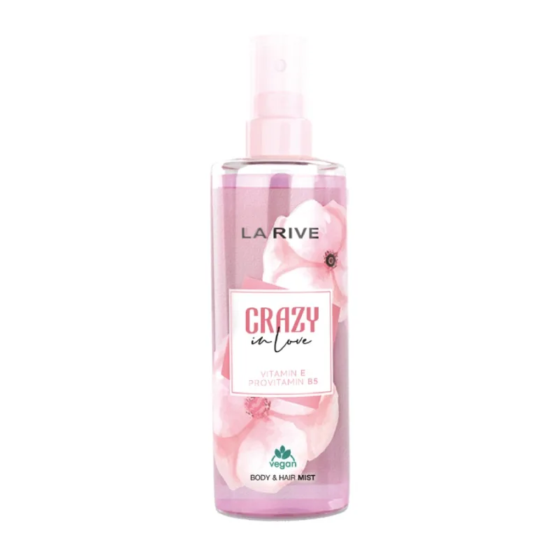Lotiune parfumata pentru ingrijirea corpului si a parului Crazy in love, 200ml, La Rive — preț și oferte
