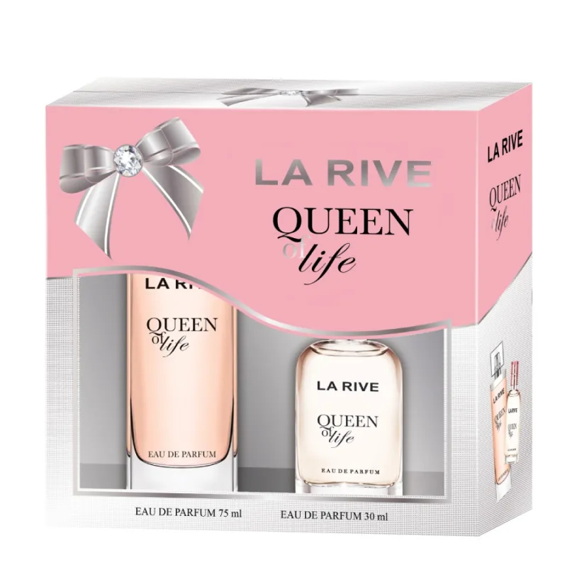 Pachet Queen Of Life Apa de parfum 75ml+ Apa de parfum 30ml, La Rive — preț și oferte