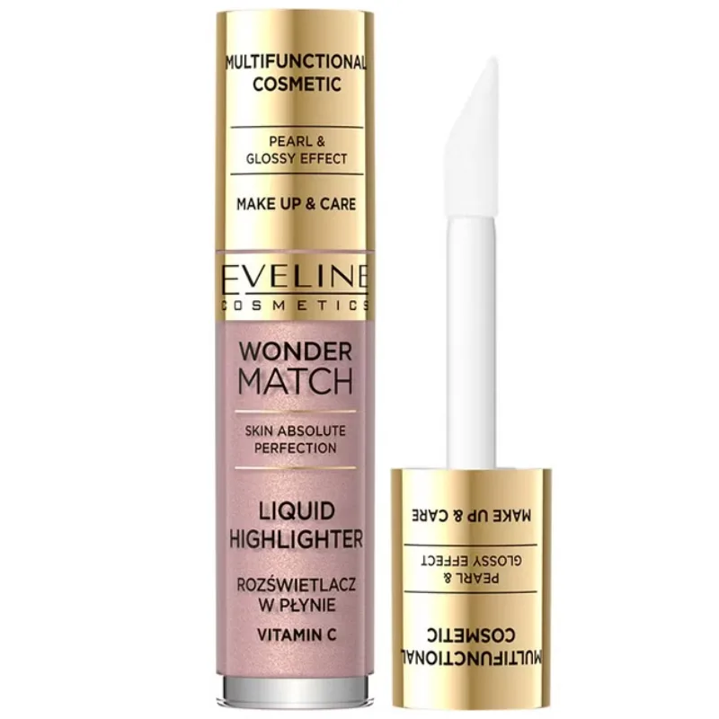 Iluminator lichid Wonder Match Nr. 1, 4.5ml, Eveline Cosmetics — preț și oferte