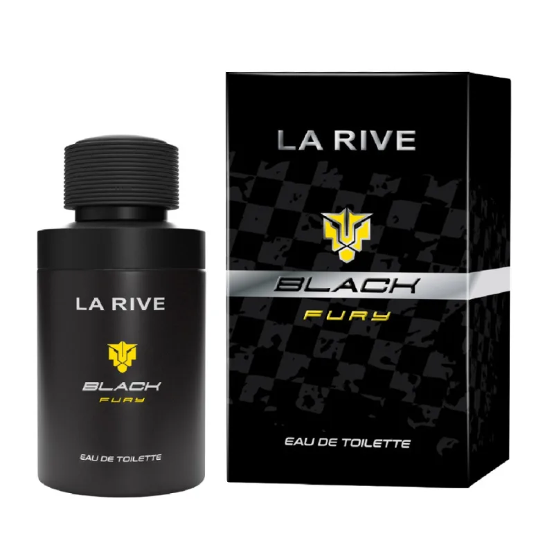 Apa de toaleta pentru barbati Black Fury, 75ml, La Rive — preț și oferte