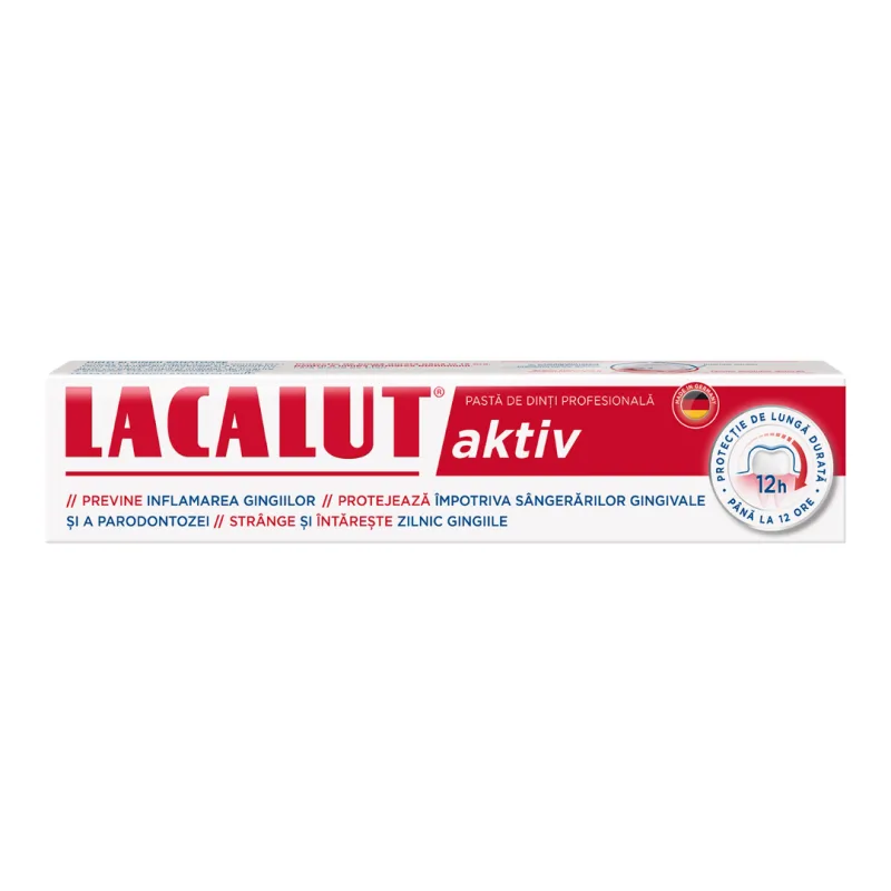 Pasta de dinti medicinala Activ, 75ml, Lacalut ZDROVIT — preț și oferte
