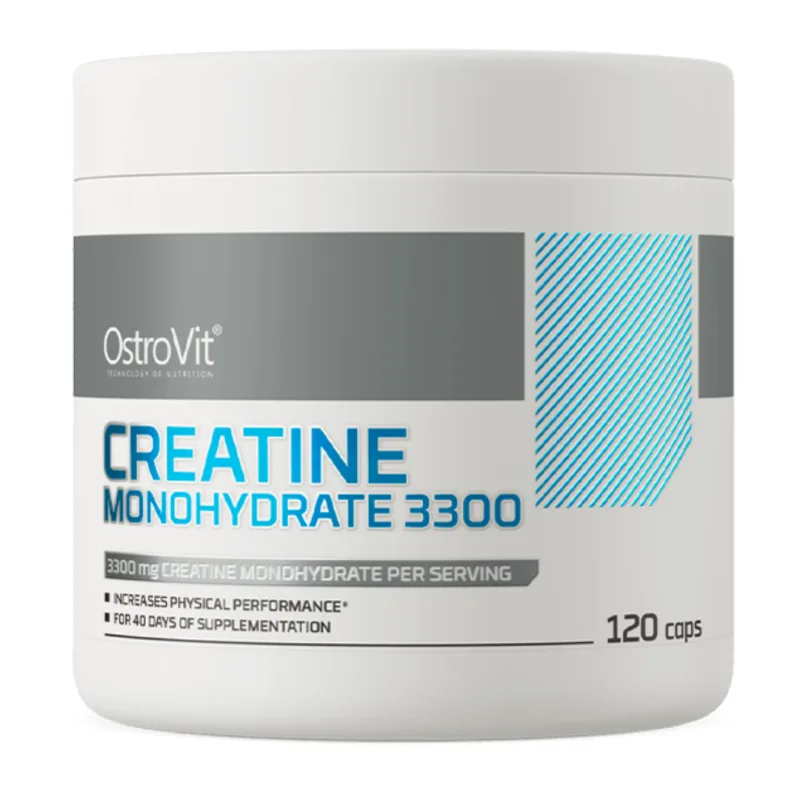 Creatina Monohidrata, 3300 mg, 400 capsule, OstroVit — preț și oferte