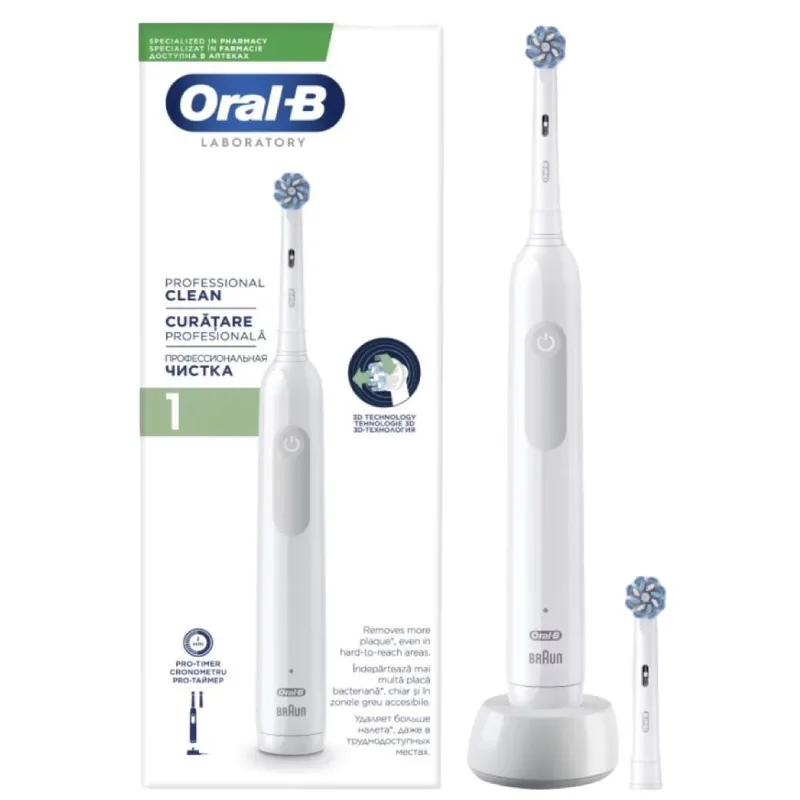 Periuta electrica Laboratory Professional Clean, 1 bucata, Oral-B — preț și oferte