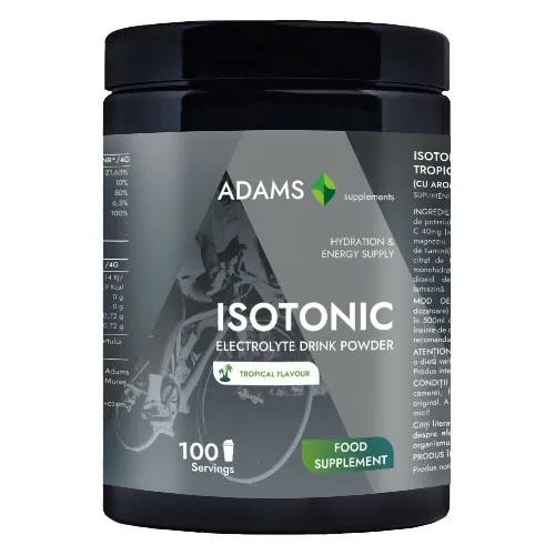 Bautura izotonica cu electroliti Tropical, 400g, Adams Vision — preț și oferte