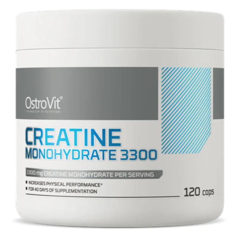 Creatina Monohidrata, 3300 mg, 120 capsule, OstroVit — preț și oferte