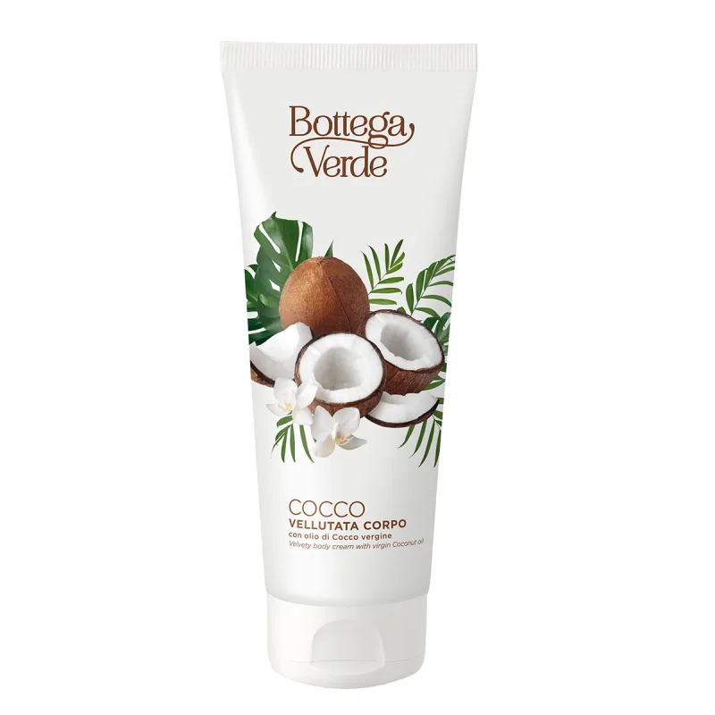 Crema de corp cu ulei de cocos, 200ml, Bottega Verde — preț și oferte